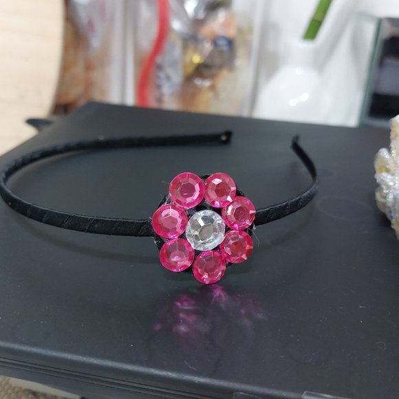 DIY Kids Headbands Bling Embroidery Shiny Beads Bundle of 2 - Picture 9 of 9